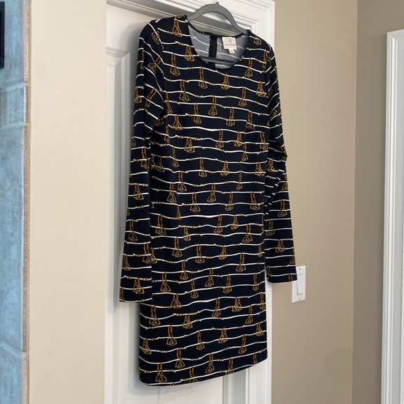 Julie Brown NYC - Sz Medium (8-10) long sleeve knee length dress - Picture 6 of 8